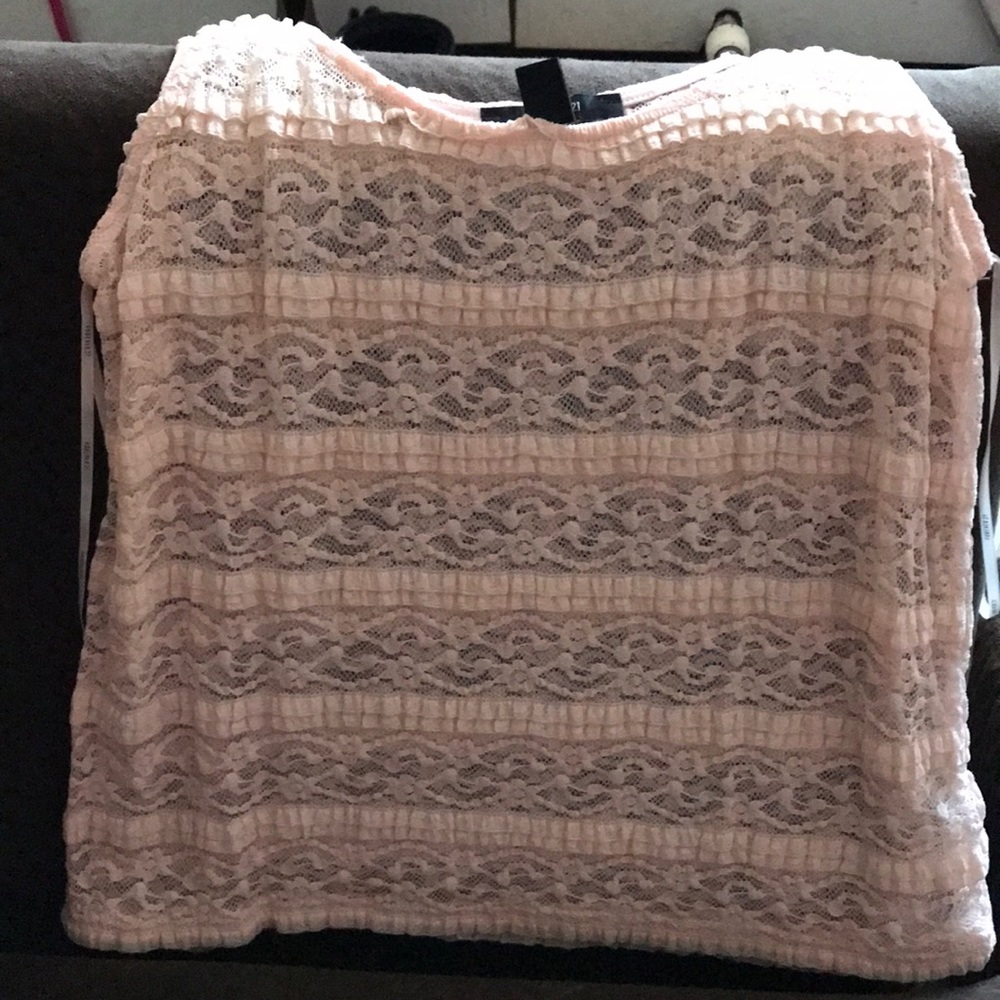 Light peach summer top